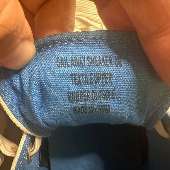 Johnnie o Sailaway sneaker 8 blue white - Picture 4 of 8